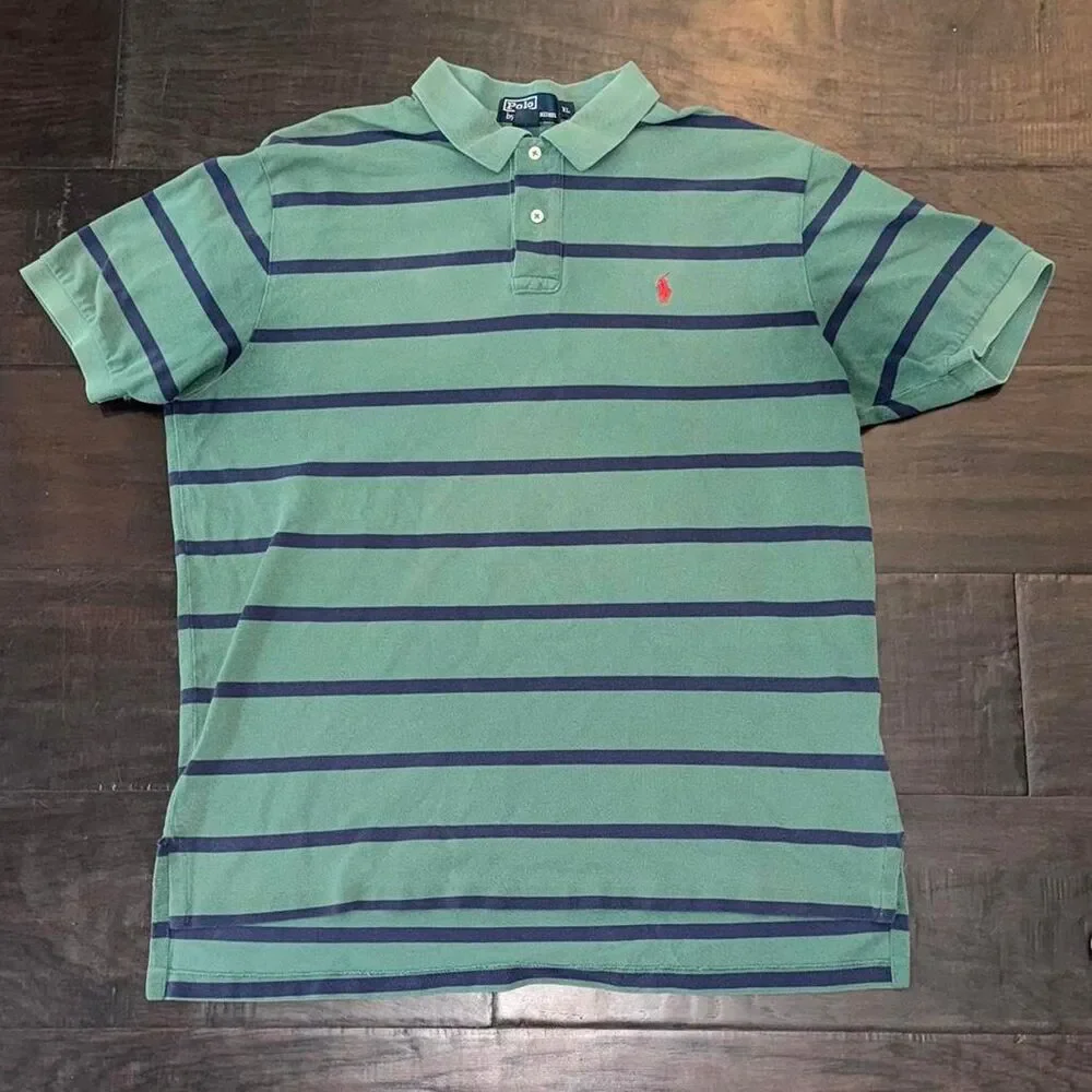 Vintage Polo-Ralph-Lauren Men's Polo Size XL